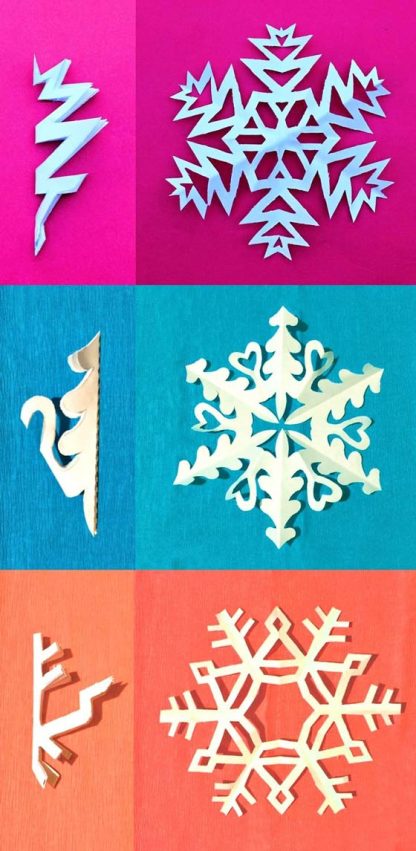 How to make Snowflake Crowns. Get crafty • Happythought